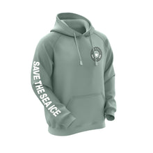 Polar Nation Save The Sea Ice Fleece Hoodie, Forest Moss