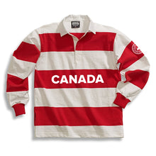 Canada Adult Classic 4 Inch Stripe Long-Sleeve Polo